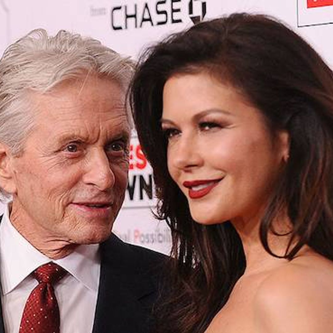 See how Catherine Zeta-Jones and Michael Douglas celebrated Christmas with their kids