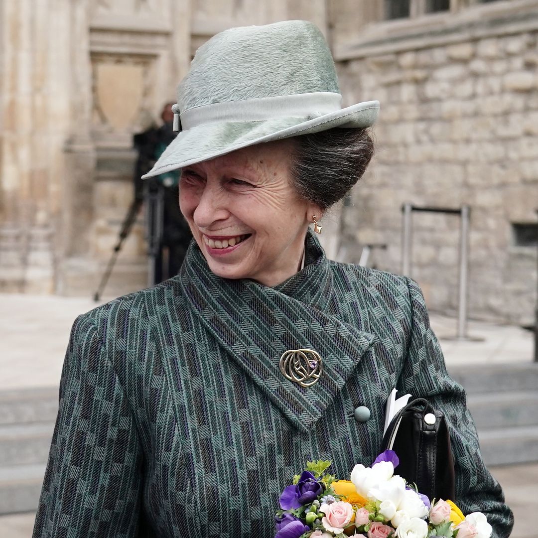 Princess Anne surprises with sweet heart-shaped jewellery