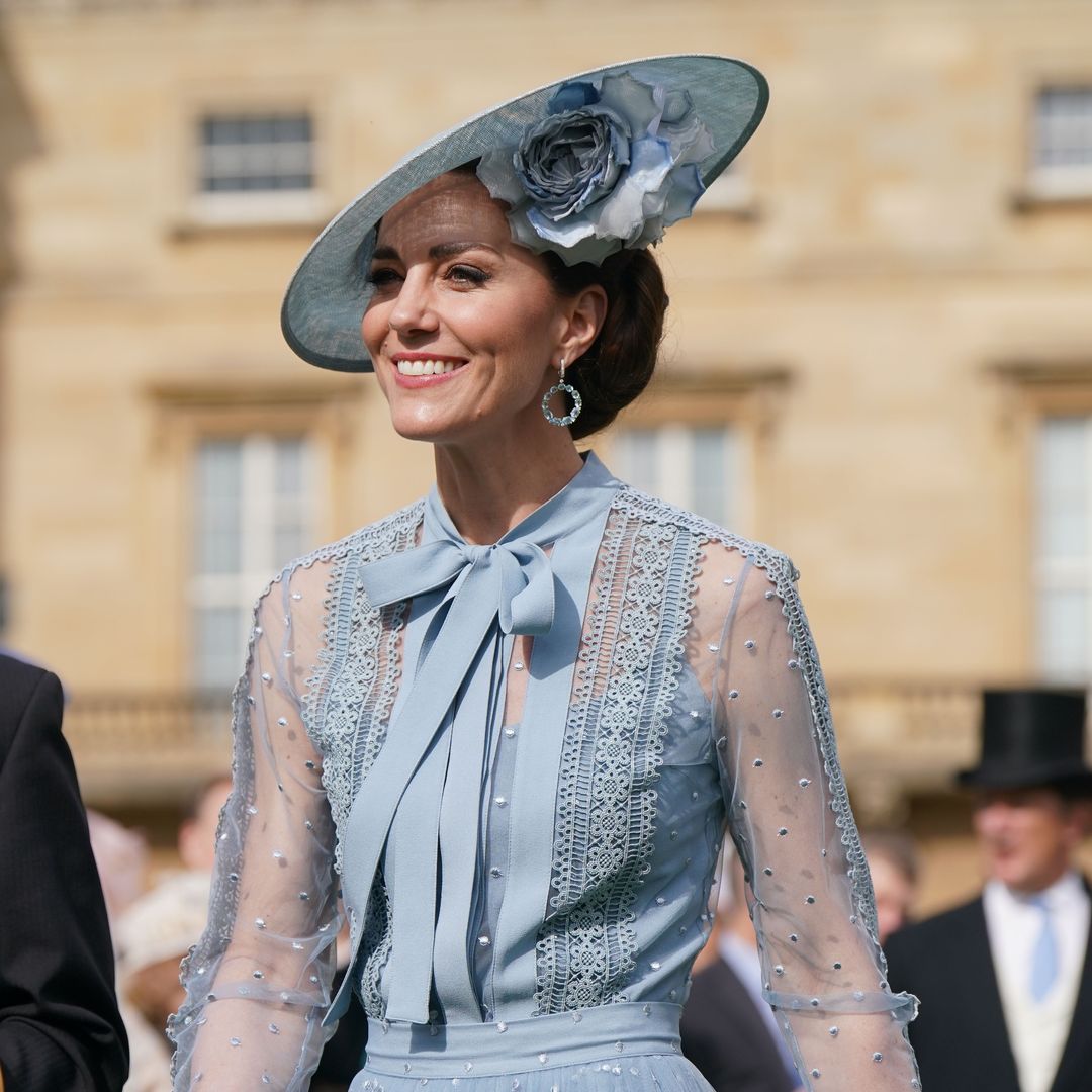 The Prince and Princess of Wales surprise guests at palace garden party - best photos