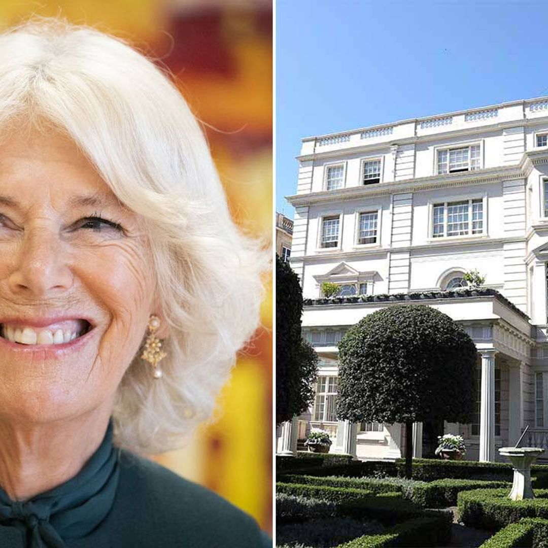 Duchess Camilla's royal home glitters in gold in new photos