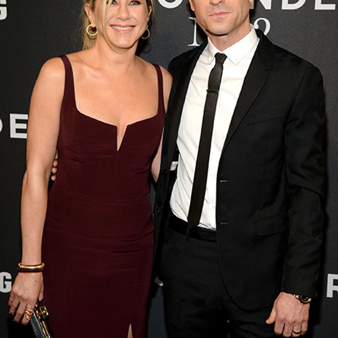 Justin Theroux steals the show at Zoolander 2 - before posing with wife Jennifer Aniston