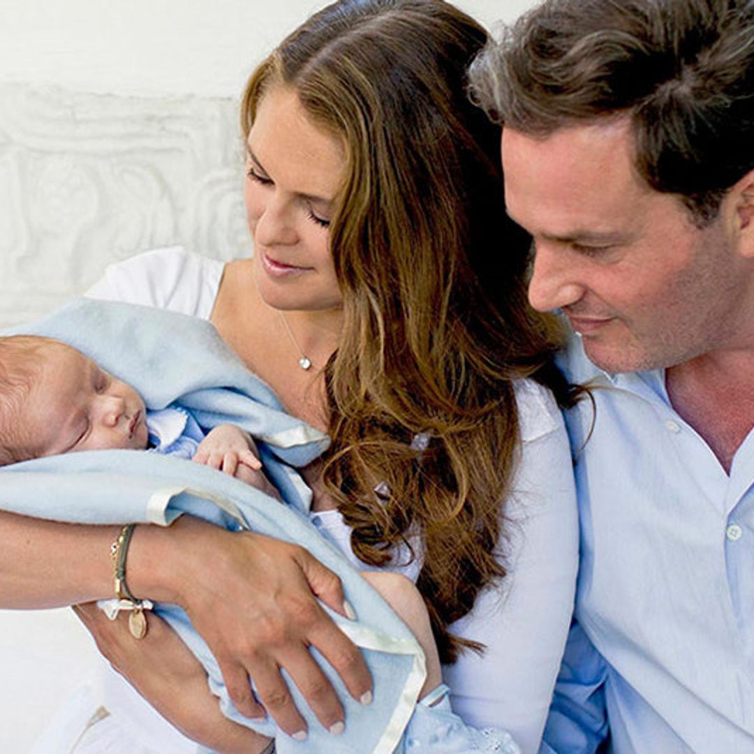 Princess Madeleine of Sweden shares photos of newborn son Nicolas