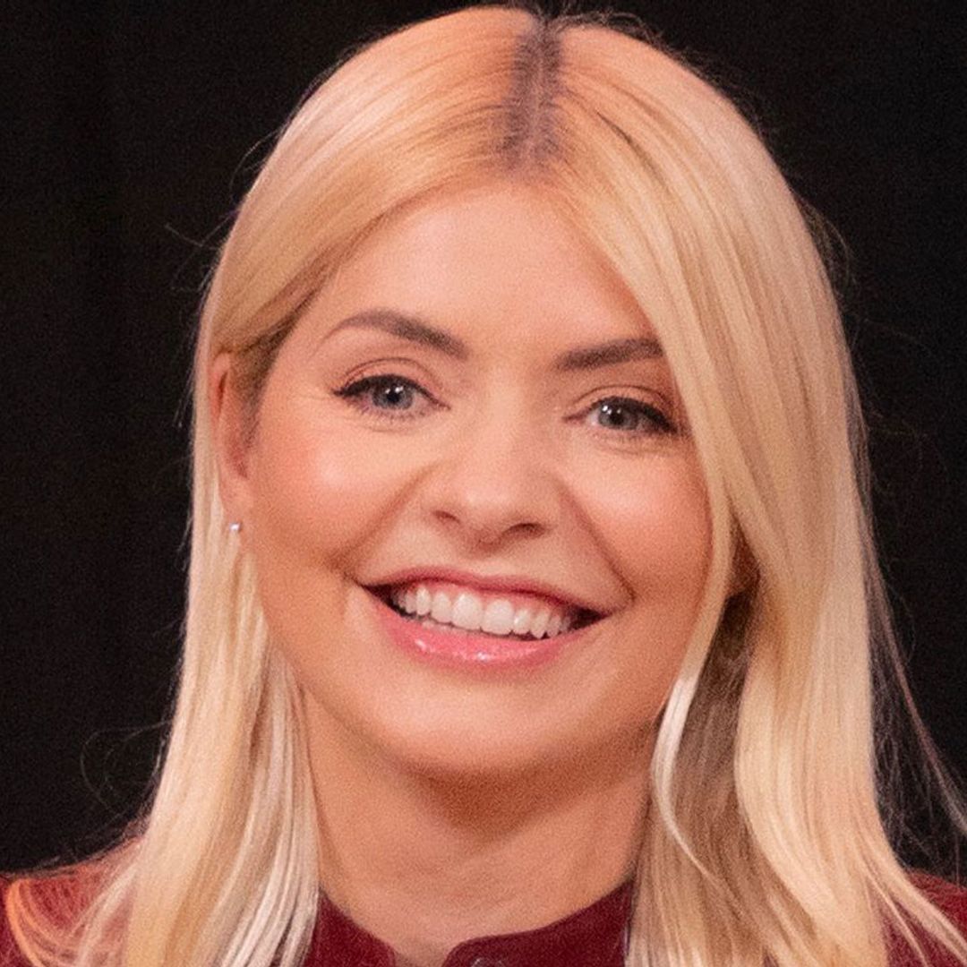 Holly Willoughby looks like a prairie princess in satin M&S dress