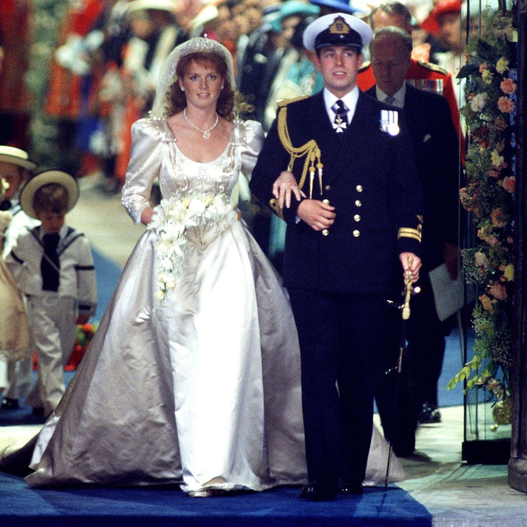 Sarah Ferguson's unconvenional wedding dress request to indulge Prince Andrew's obsession