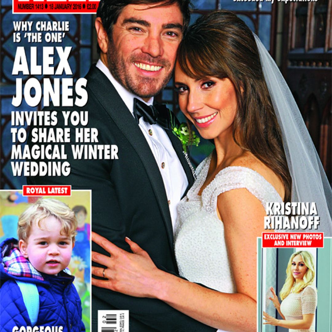 Exclusive: Alex Jones' magical New Year's Eve wedding to Charlie Thomson