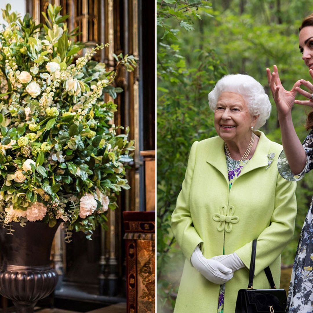 How to style your houseplants and flower arrangements like a royal