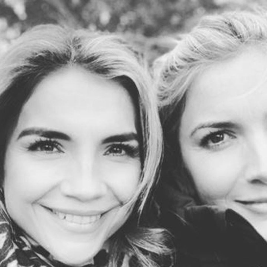 Lisa Faulkner shares rare photo with stunning lookalike sister