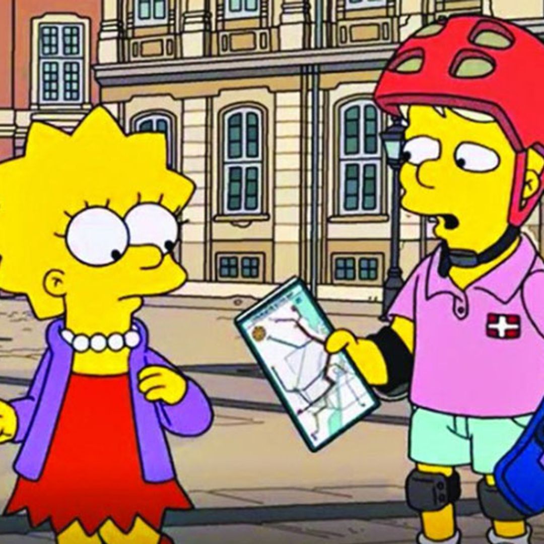This young royal has made his debut in the Simpsons