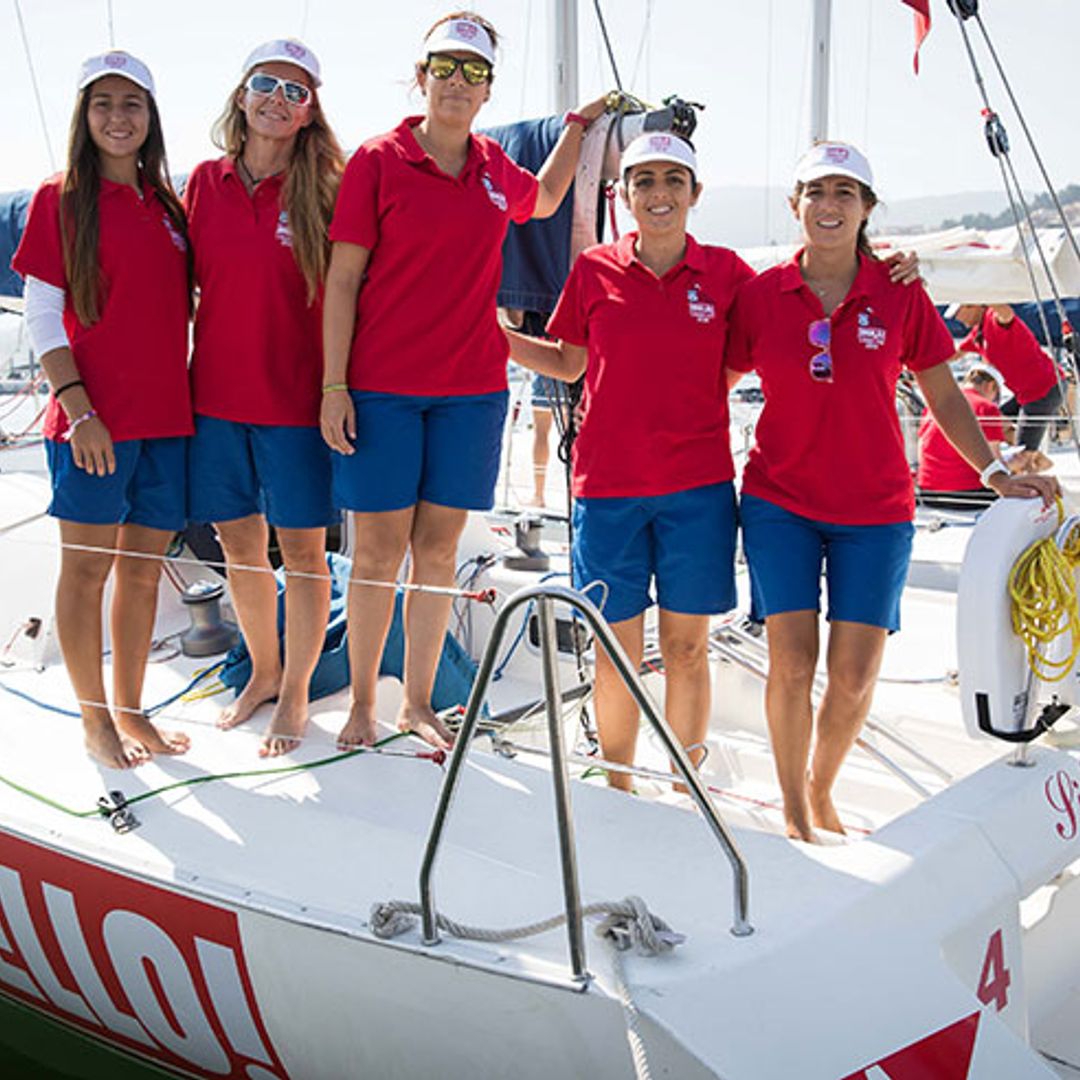 King Juan Carlos of Spain takes part in HOLA! Ladies Cup