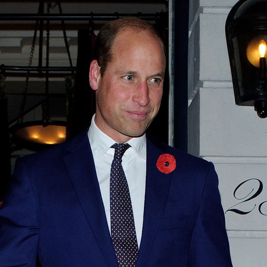 Prince William appears at private member's club for special event close to his heart