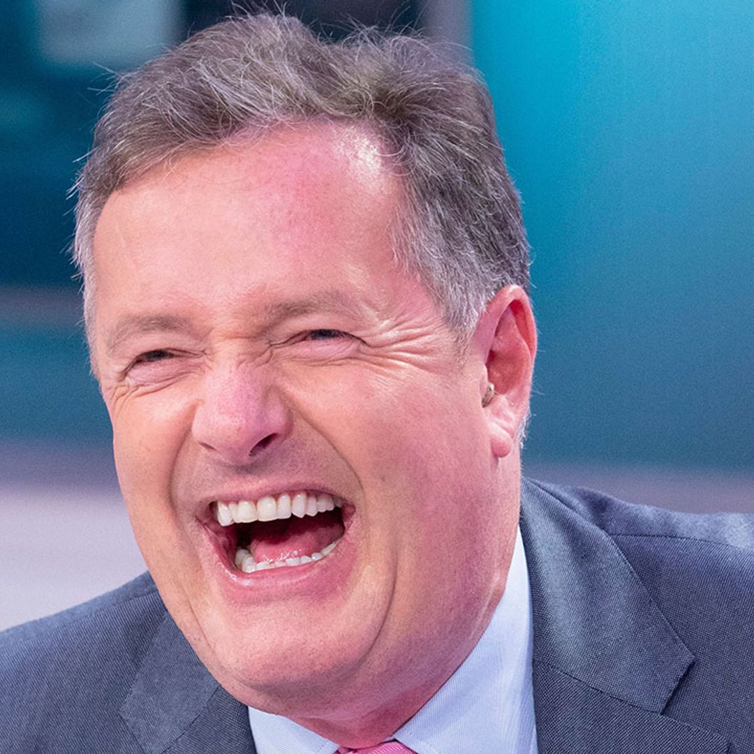 Piers Morgan hilariously falls off chair live on TV – watch video