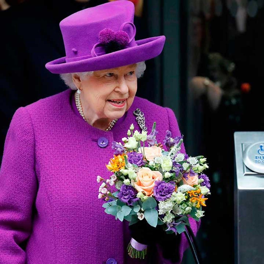 The Queen reveals she had braces as a child during visit to dental hospital