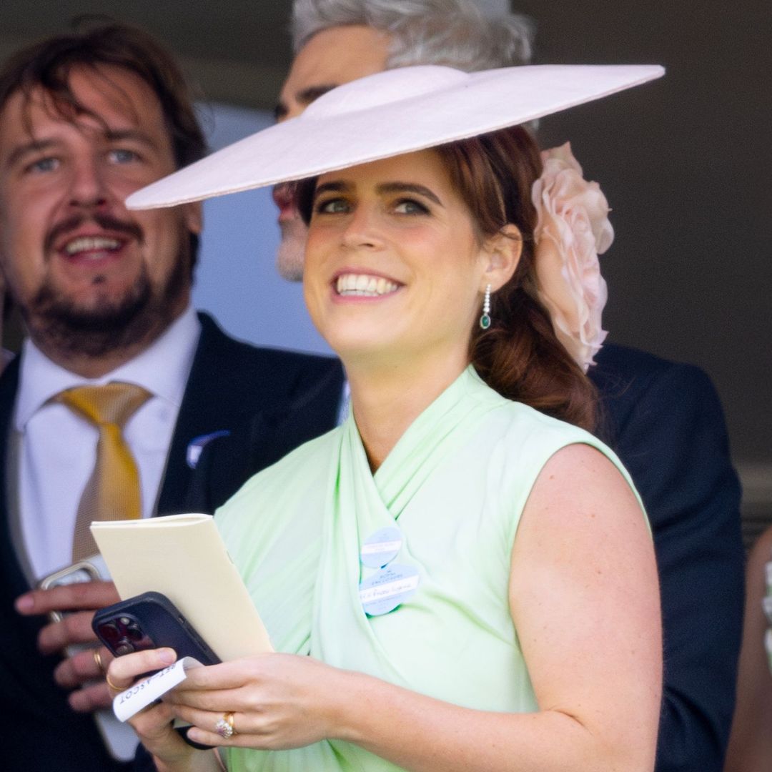 Princess Eugenie is a summer dream in hourglass sleeveless dress