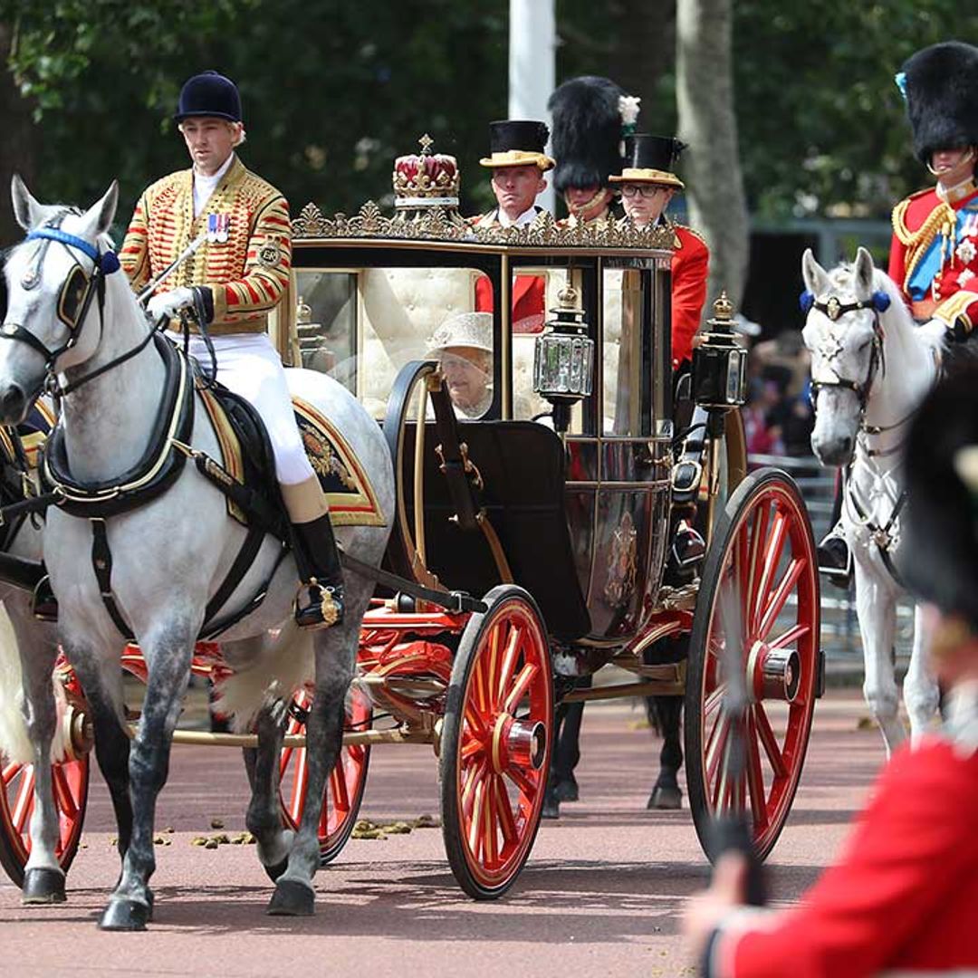 The Queen surprises as she chooses Princess Eugenie's wedding carriage for Trooping the Colour