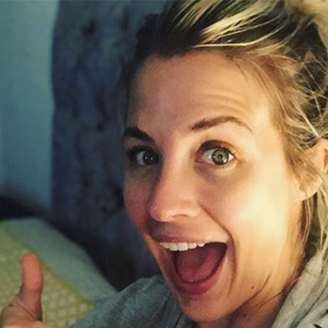 Gemma Atkinson reveals surprising tattoo as she poses in crop top