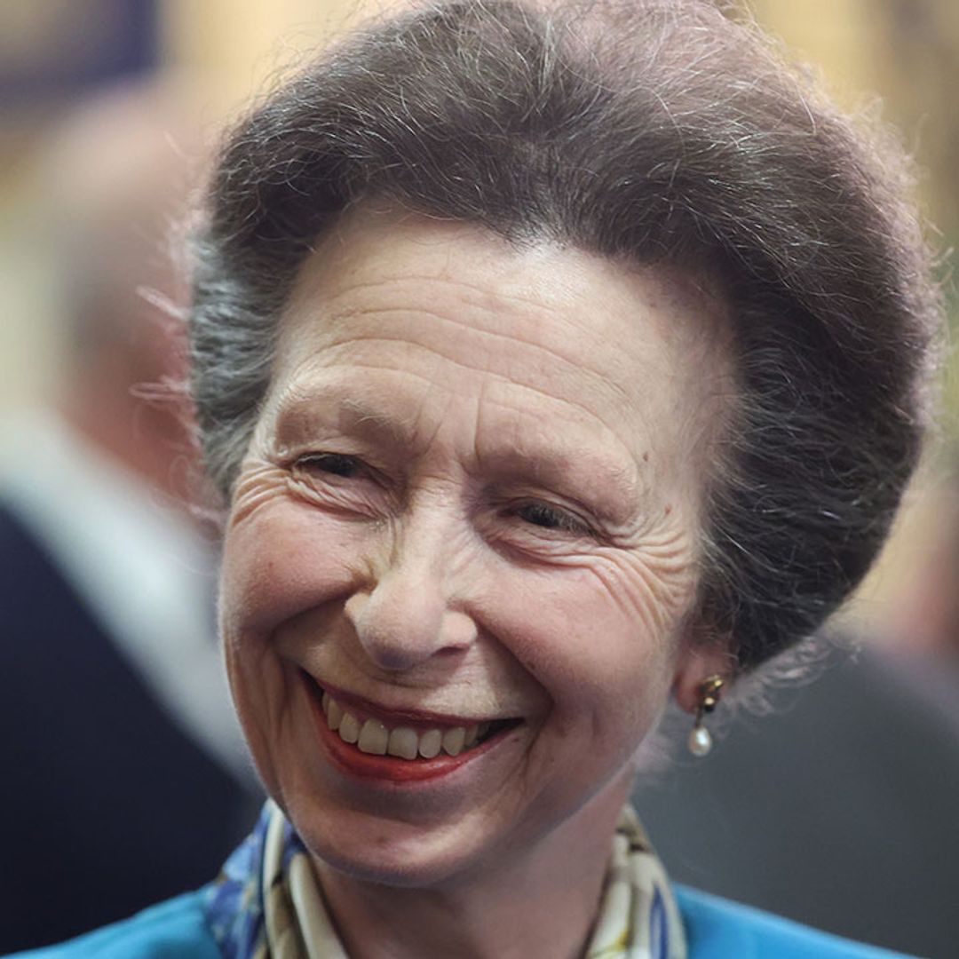 Princess Anne wows in glittering dress and unexpected jewel