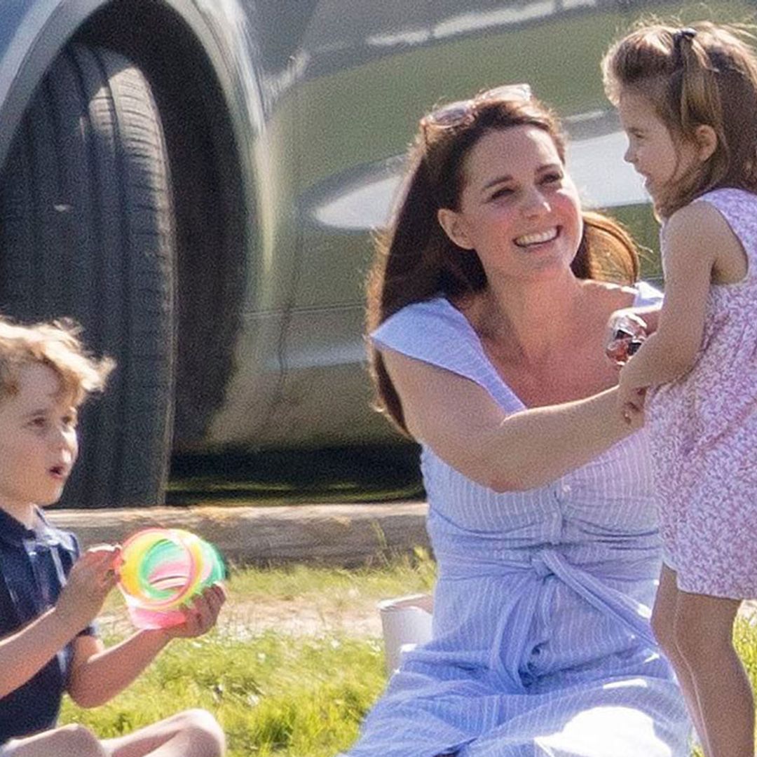 William and Kate take their children for special family outing in Sandringham