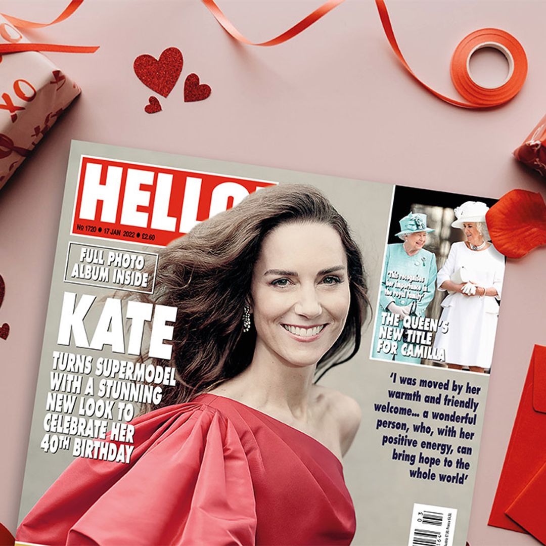 Say it with love and gift a HELLO! magazine subscription this Valentine’s Day