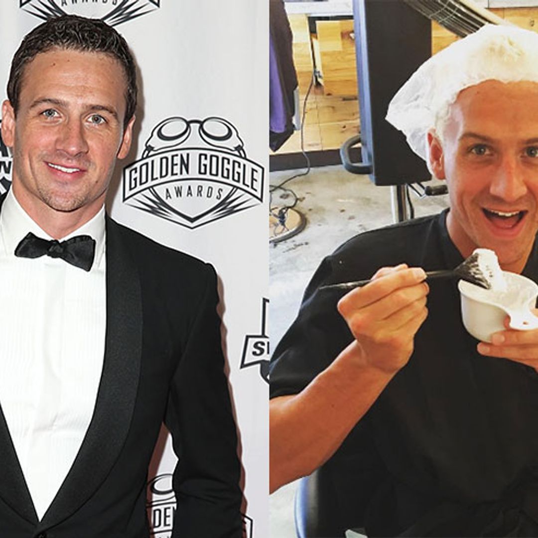 Ryan Lochte has gone for a completely new look for the Olympics