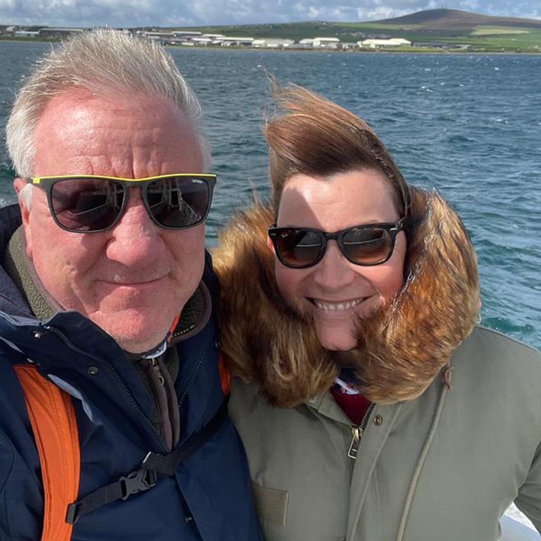 Lorraine Kelly reveals unexpected event during holiday with husband Steve