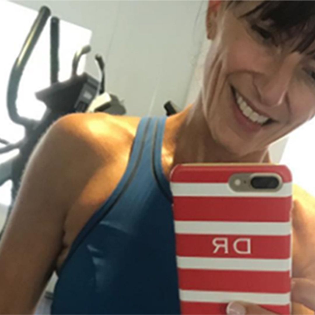 Holly Willoughby in awe of Davina McCall’s amazing abs – see the photo!