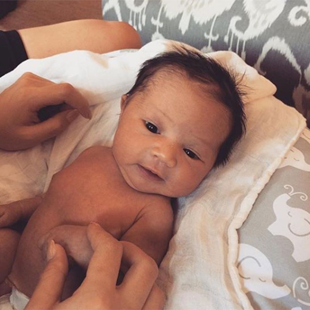 John Legend proudly introduces baby Luna to his grandmother