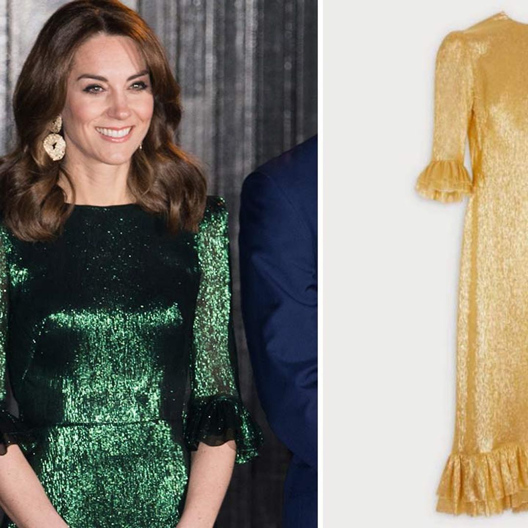 Remember Kate Middleton's gorgeous The Vampire's Wife dress? It's now available in gold