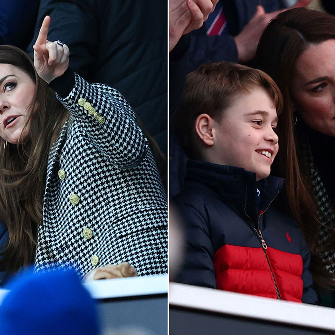 Kate Middleton's funny conversation with Prince George at the rugby revealed
