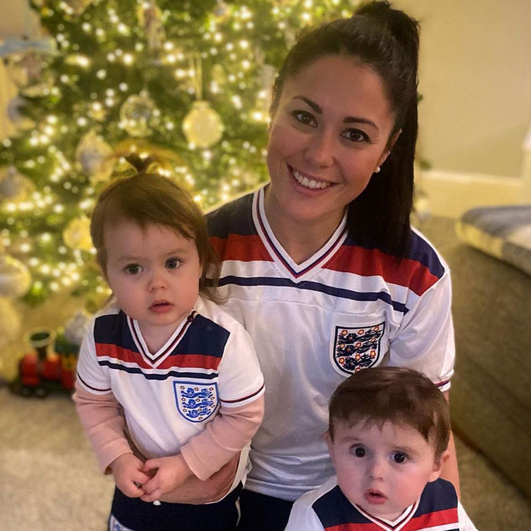 Sam Quek's kids are the cutest pumpkins for Halloween