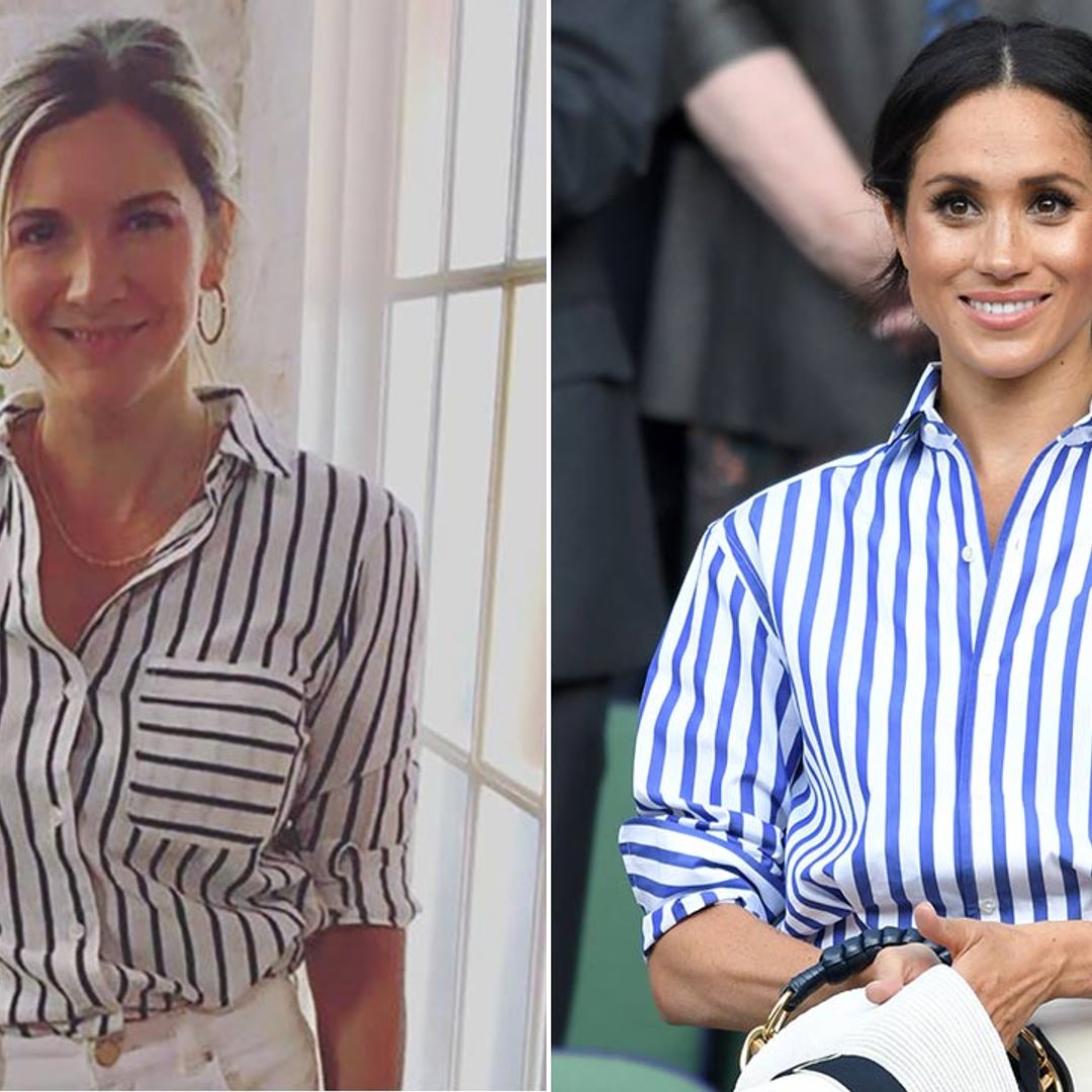 Lisa Faulkner stuns fans in bold white outfit - and Meghan Markle would love it
