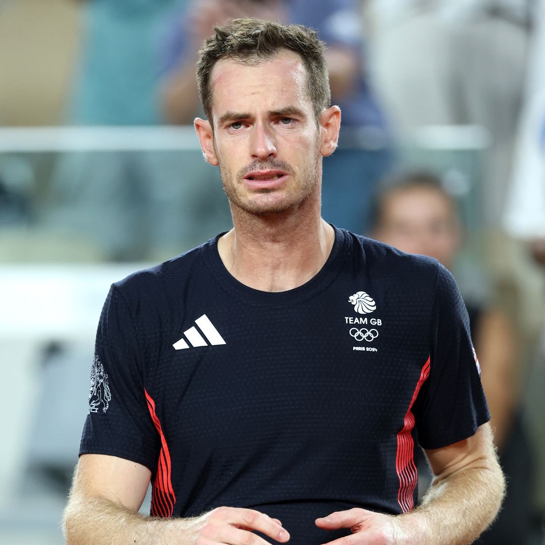 Andy Murray in tears following defeat to United States at the Olympics