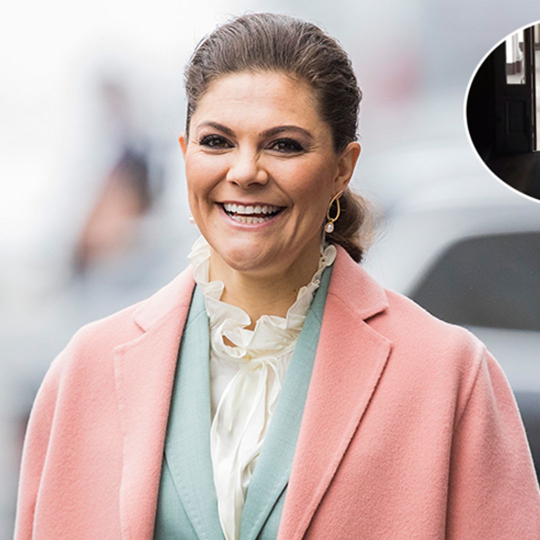 Find out why Crown Princess Victoria of Sweden is running around the palace in heels
