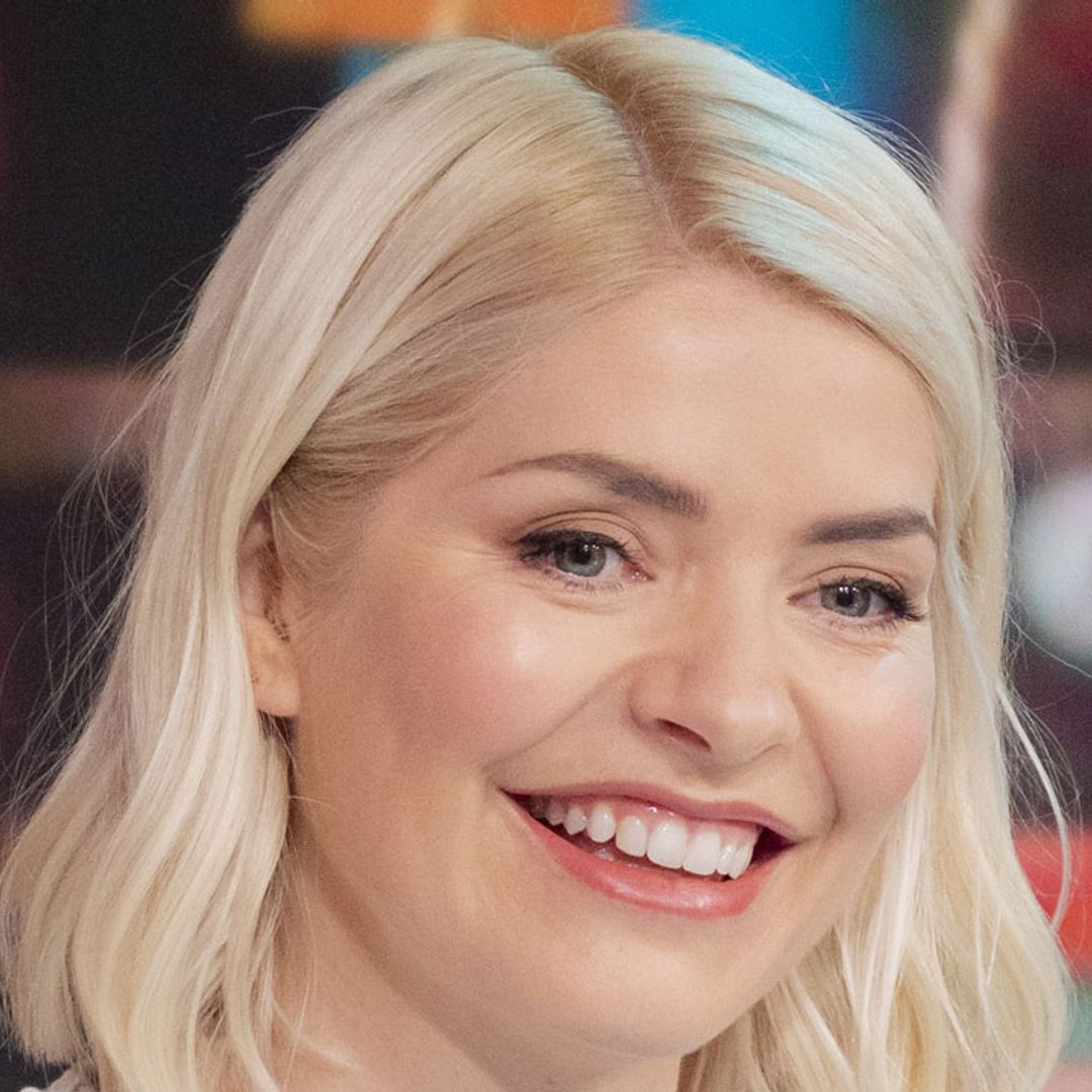 Holly Willoughby's figure-hugging leather mini dress will blow you away