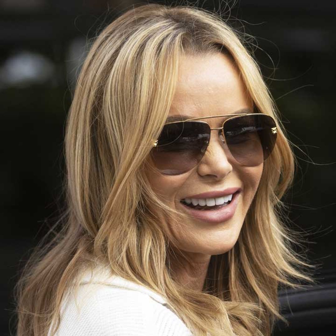 Amanda Holden stuns in nothing but an England shirt – and looks incredible