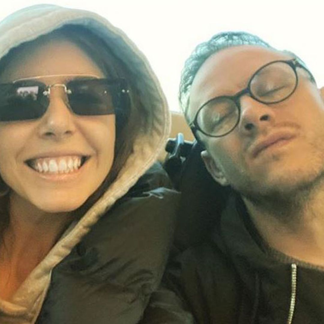 Stacey Dooley and boyfriend Kevin Clifton look so in love in hugging backstage photo