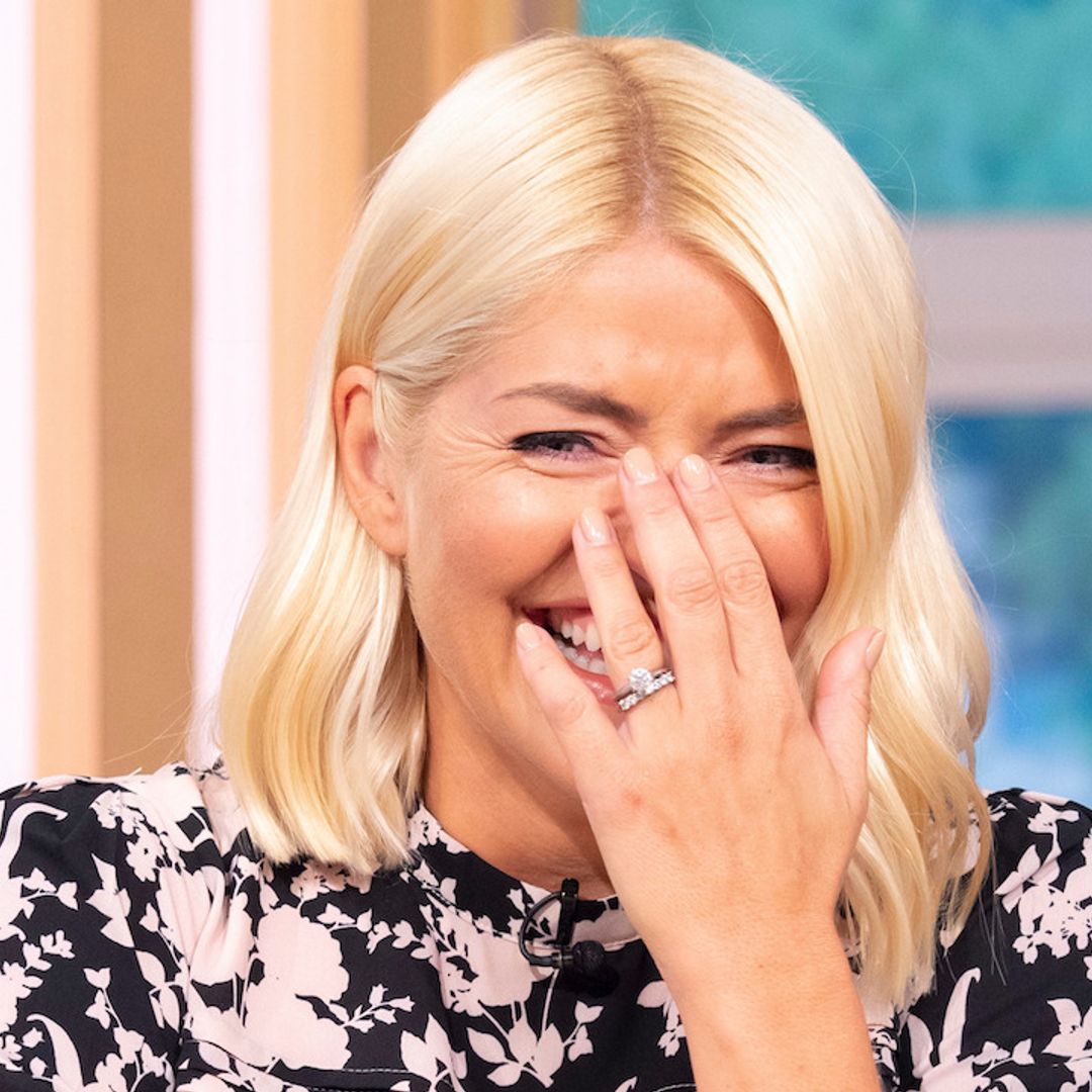 Holly Willoughby marks special anniversary with stunning floral dress