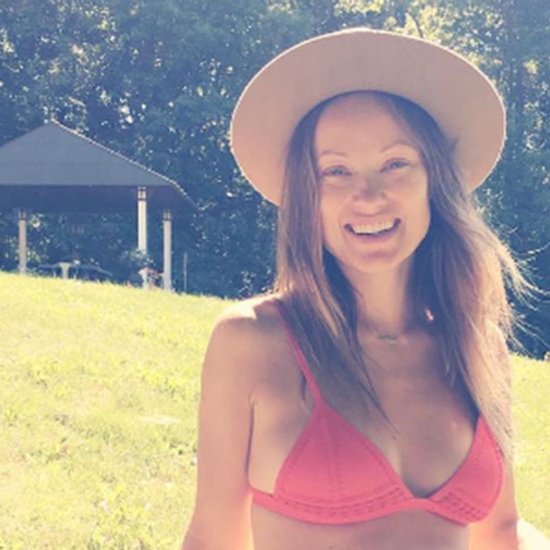 Olivia Wilde celebrates #BumpDay with gorgeous bikini photo