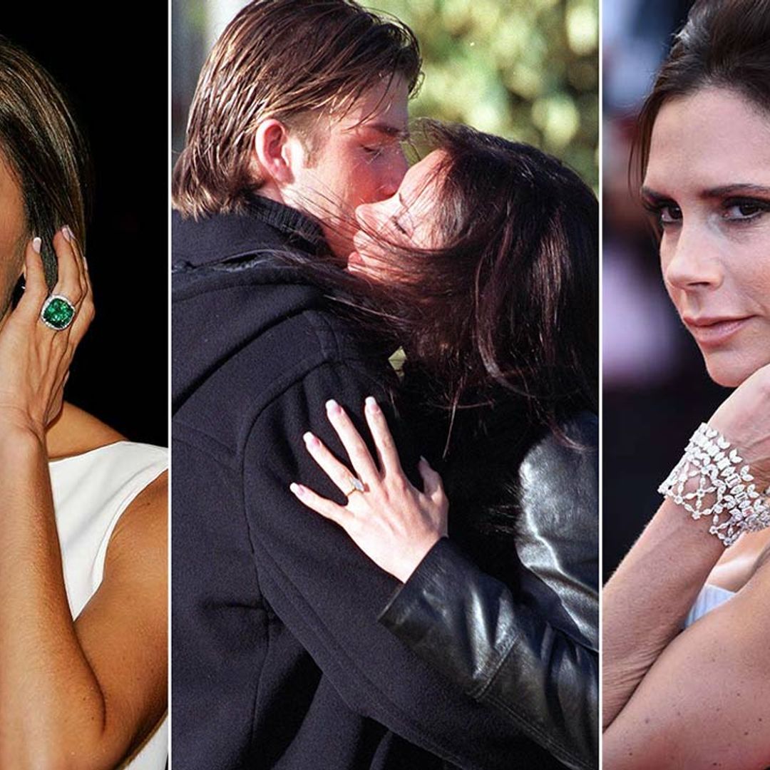 Victoria Beckham's 15 jaw-dropping engagement rings – all the photos