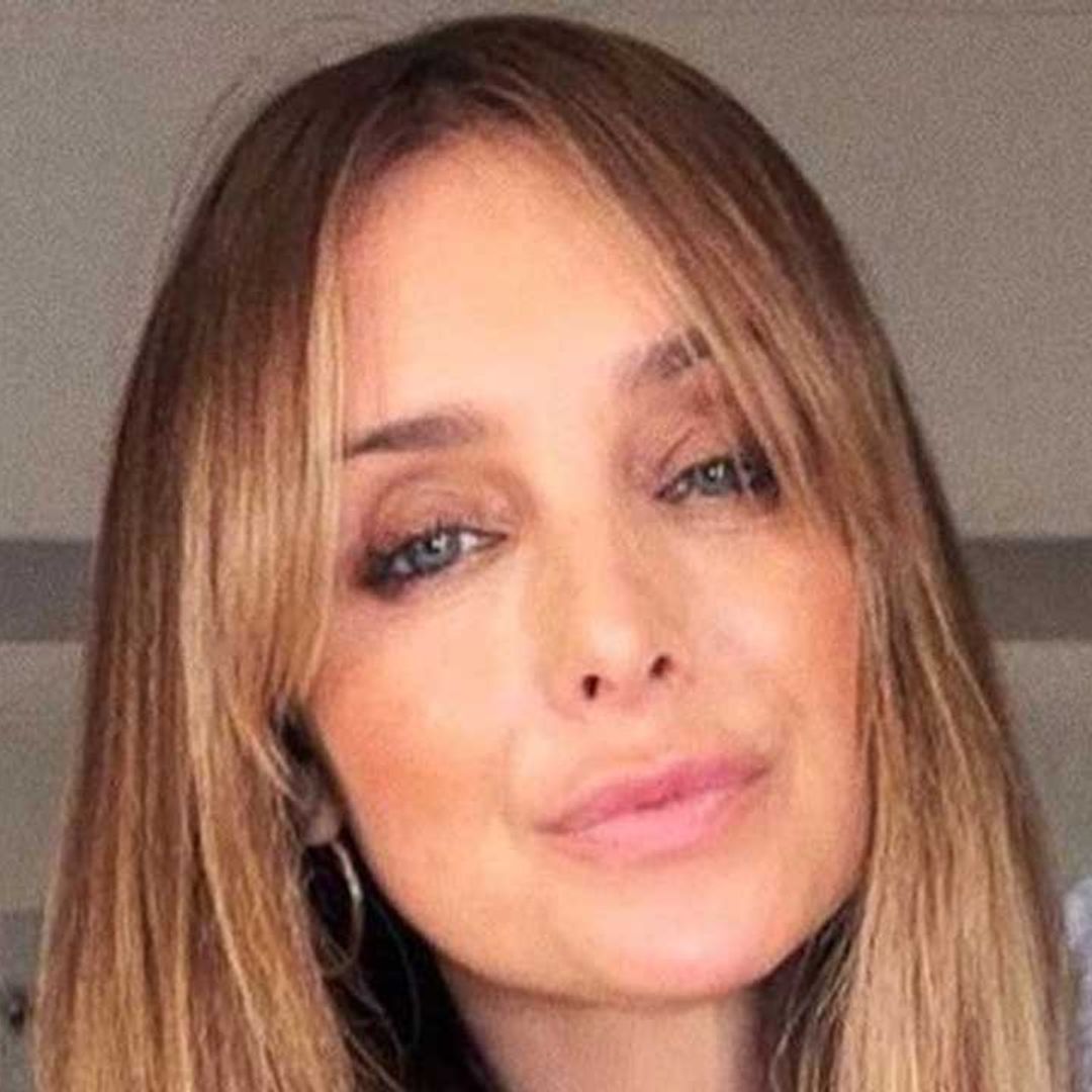 Louise Redknapp shows off gym-honed legs in luxe leggings following emotional reunion with son Charley