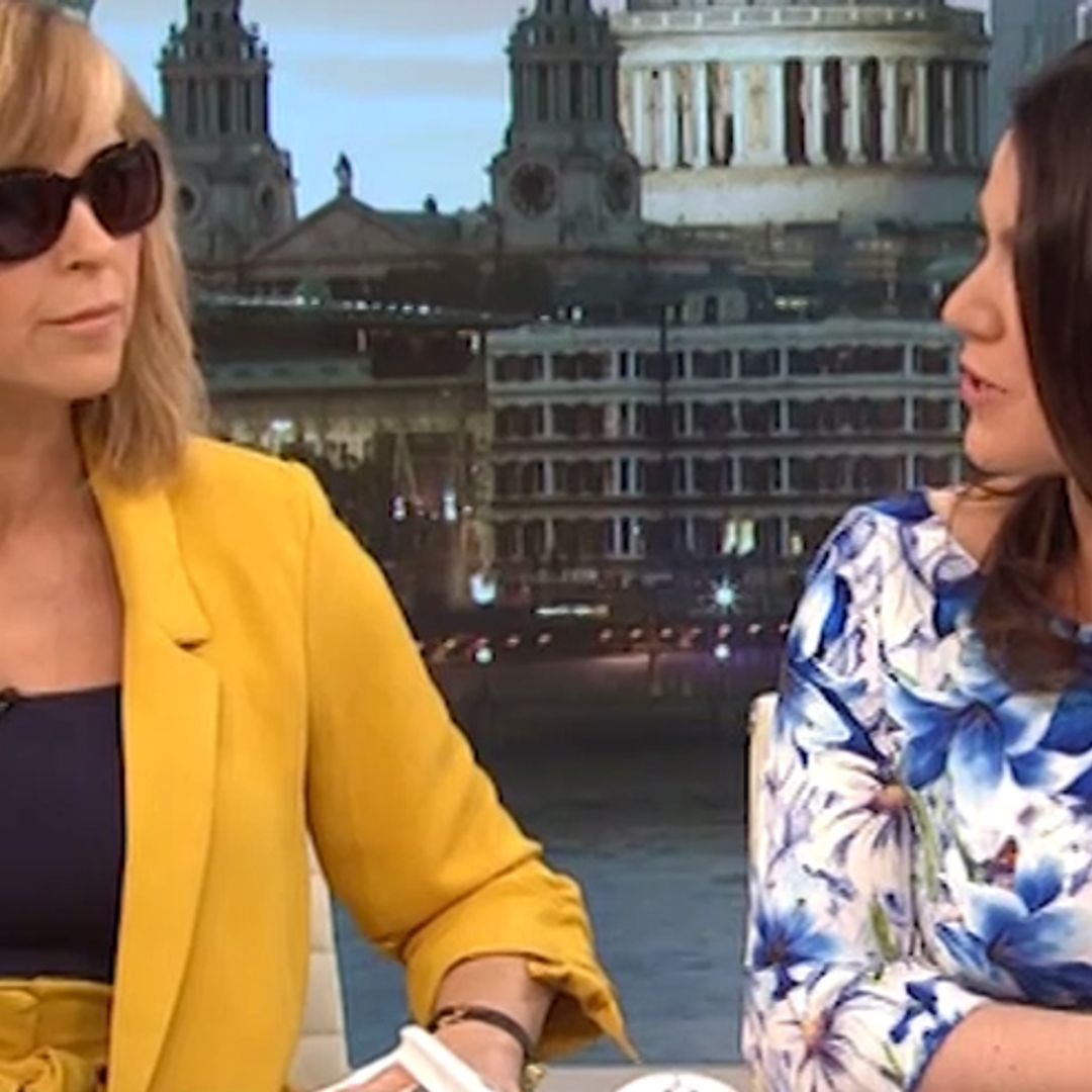 Kate Garraway mocks Anna Wintour for wearing sunglasses to meet the Queen