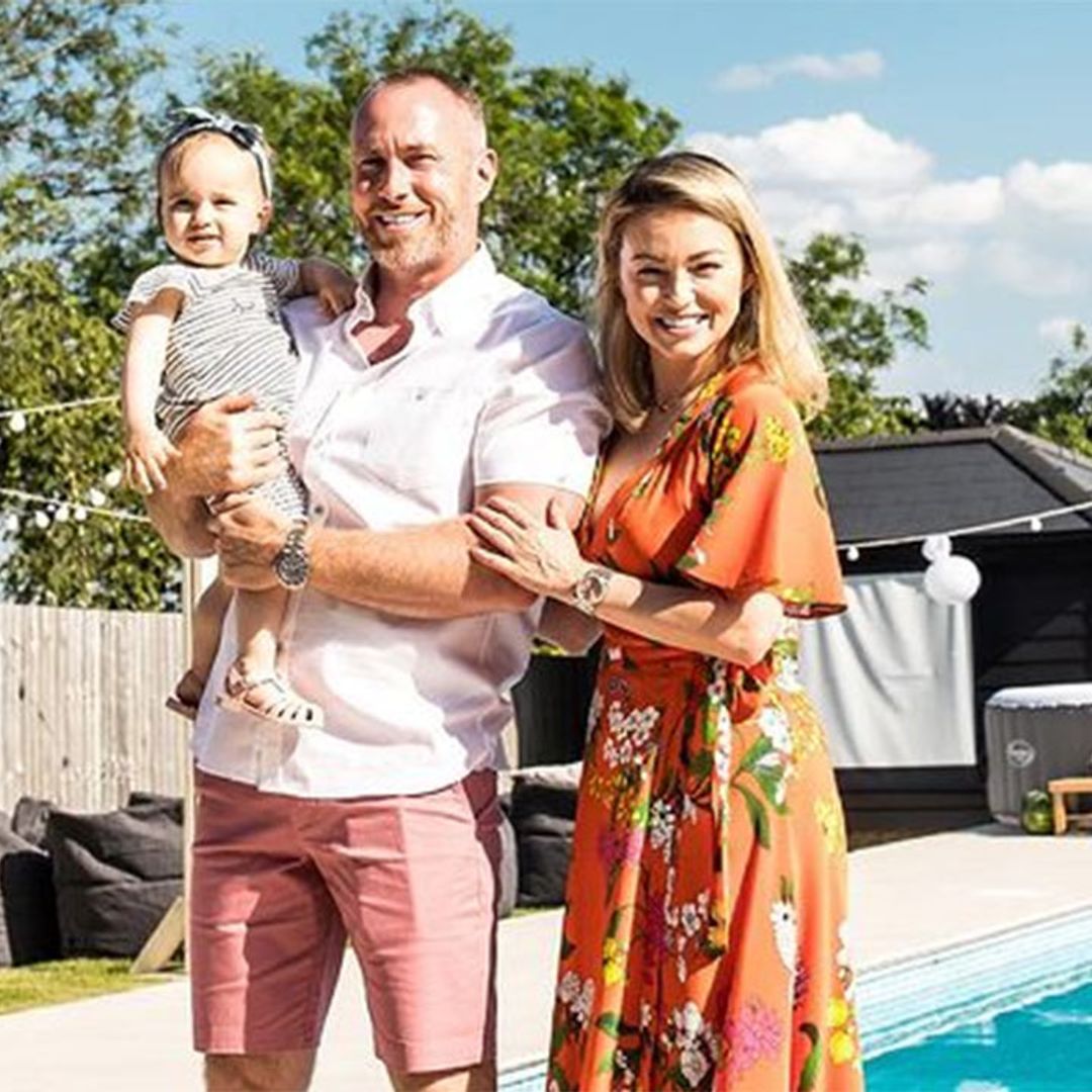 Ola Jordan leaves husband James in charge of baby Ella for a day – find out what happened