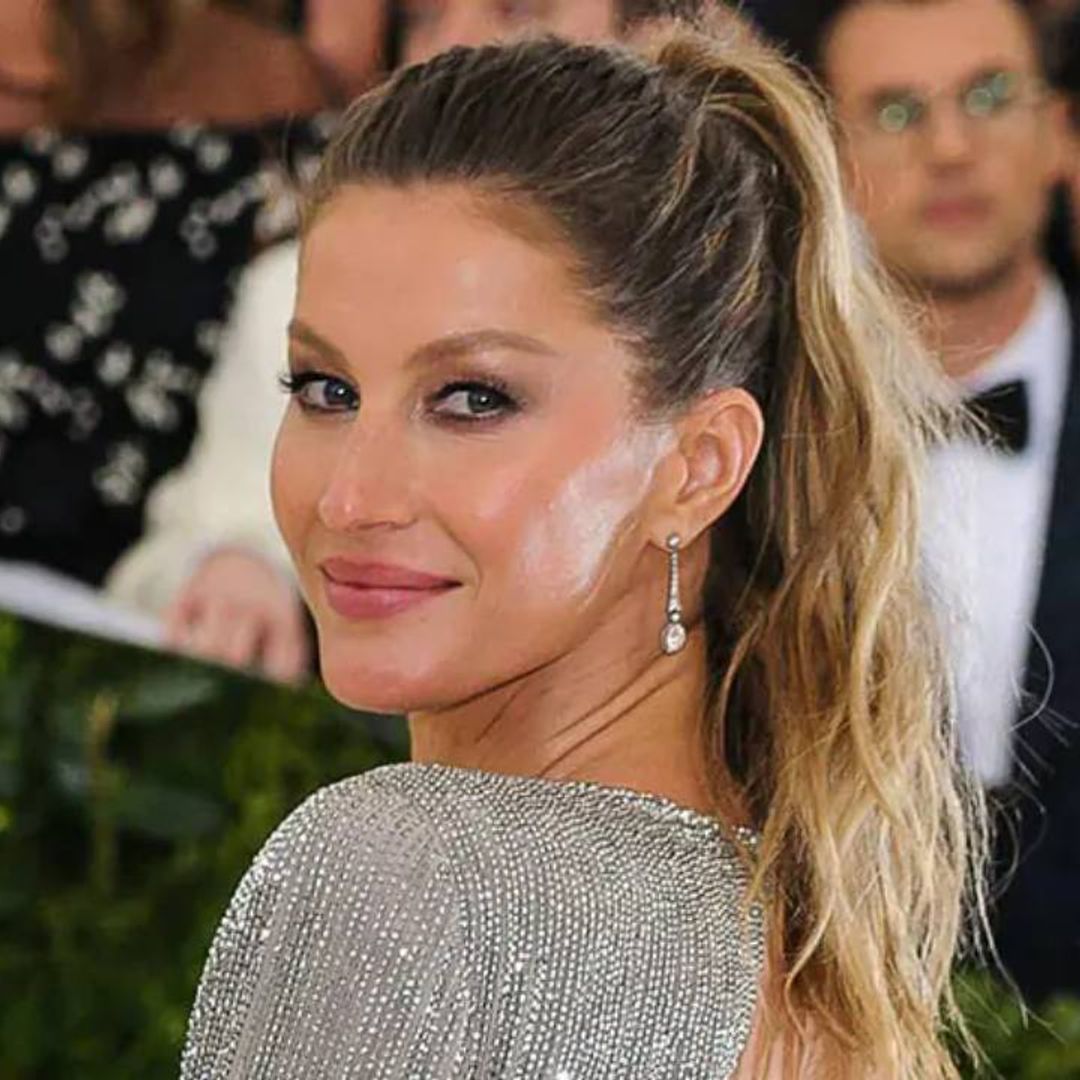 Gisele leaves fans seeing double as she poses poolside with her sisters in matching bikinis