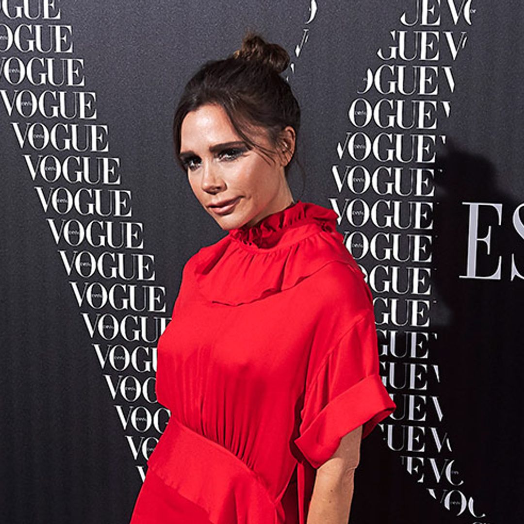 Victoria Beckham spotted wearing foot brace after ski holiday