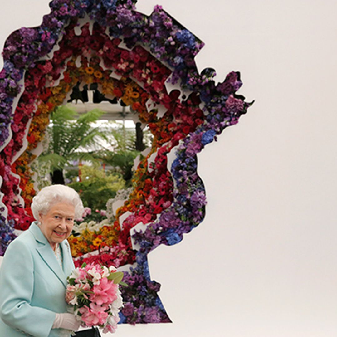 The Queen demonstrates her wicked sense of humour at Chelsea Flower Show