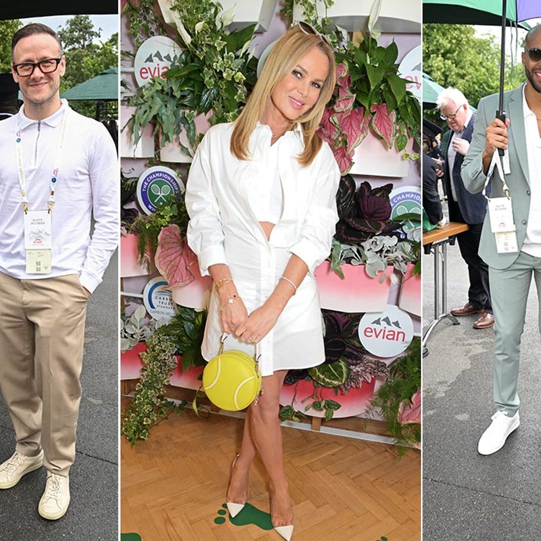 Wimbledon 2022: Amanda Holden, Rochelle Humes and Stacey Dooley lead star arrivals on day one - live updates