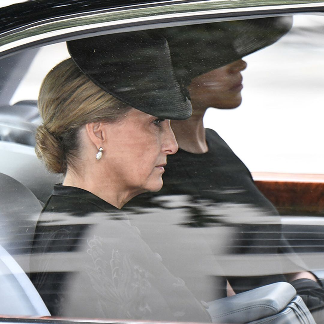 Sophie Wessex privately cries in car following Queen's funeral