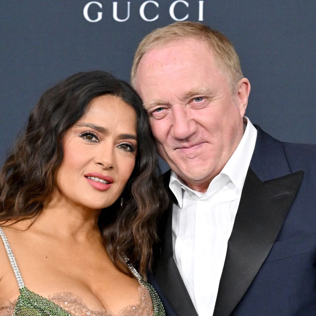Salma Hayek radiates in sun-drenched photos from vacation with husband François-Henri Pinault