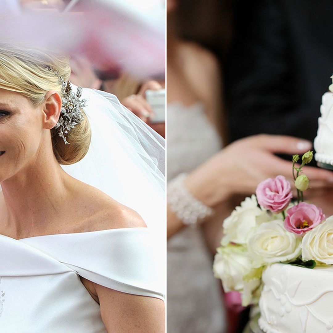 Princess Charlene's wedding cake is the most dramatic we've ever seen – photos