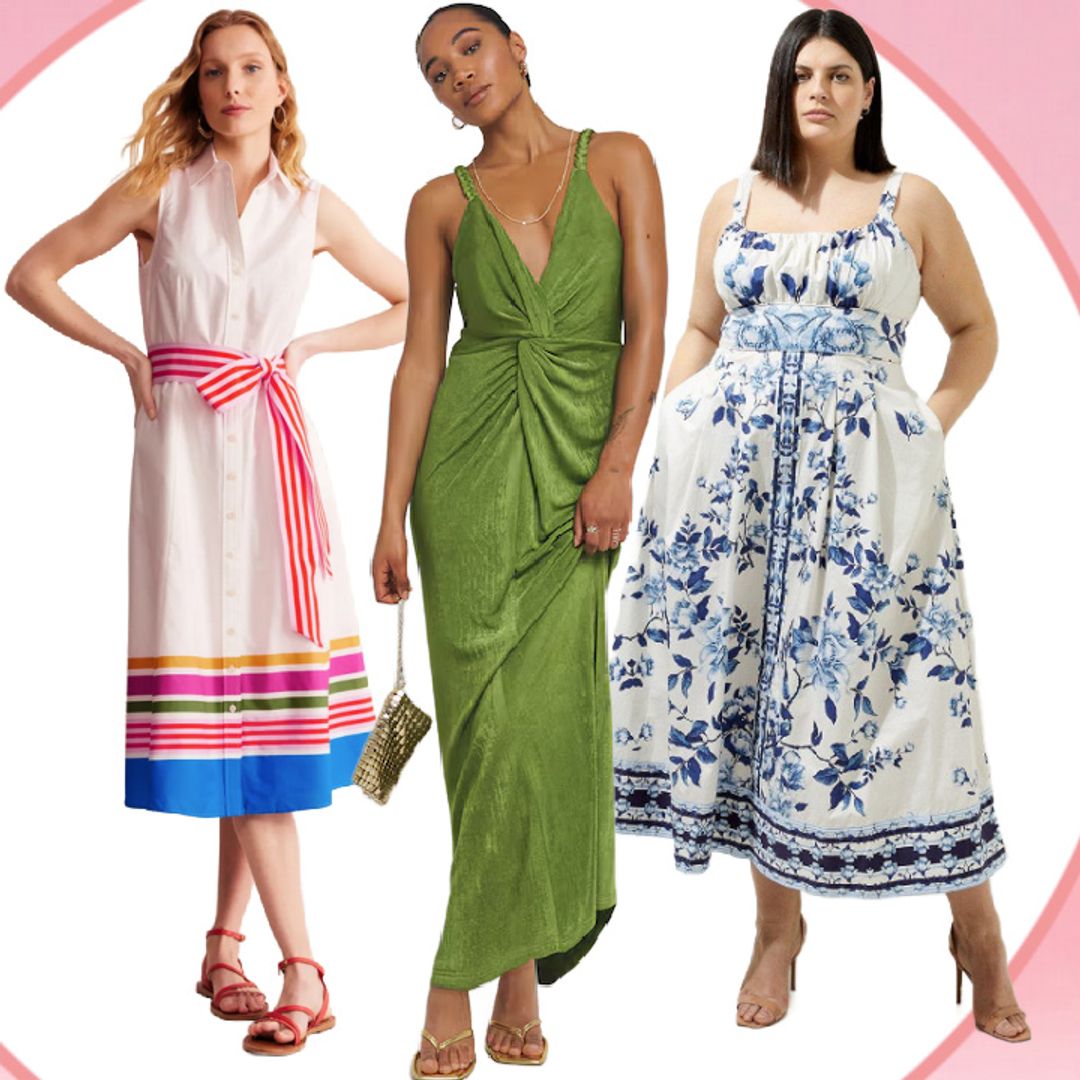 14 stylish tummy flattering dresses: Expert stylist advice & tips on the best styles to wear
