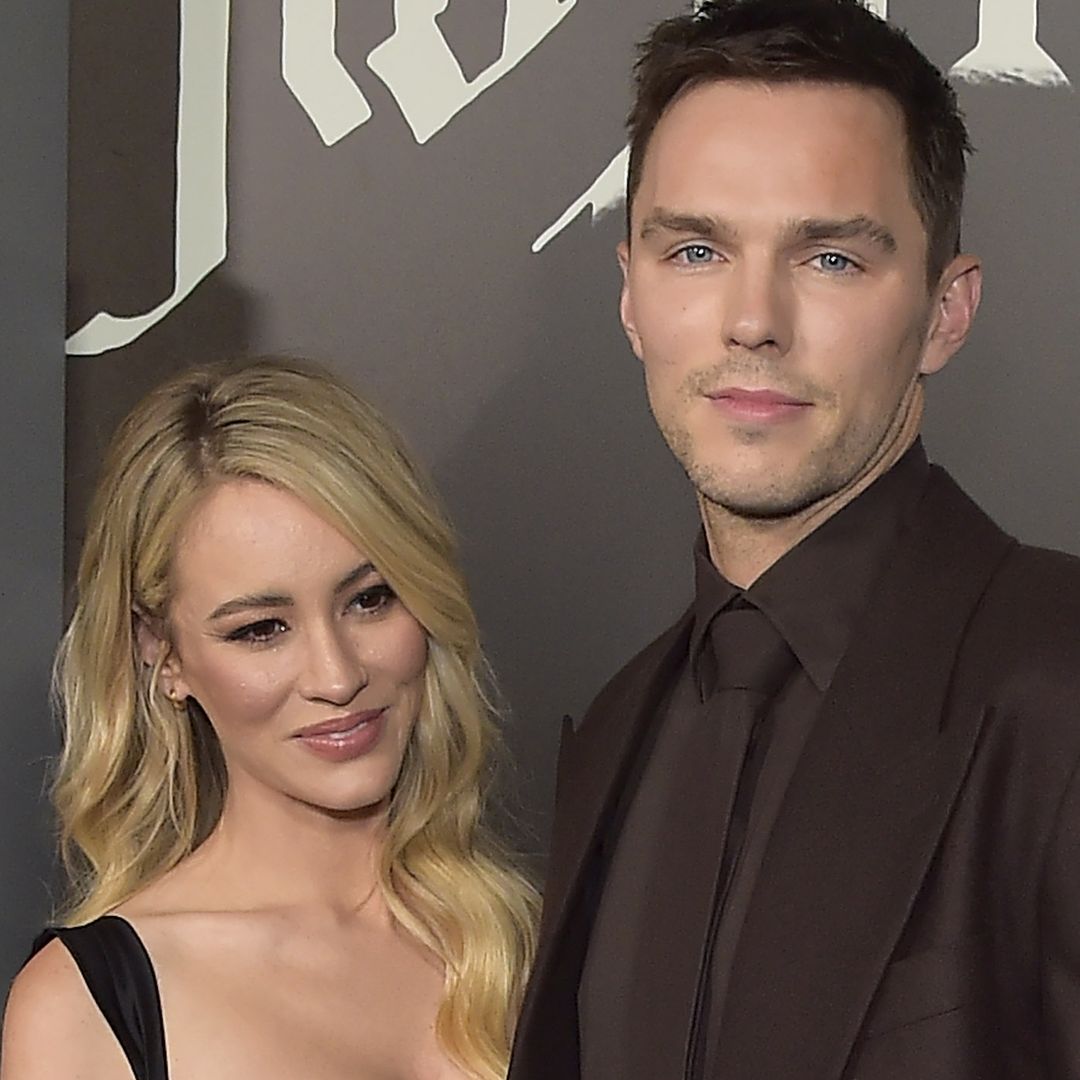 Nicholas Hoult and Bryana Holly FINALLY pose on the red carpet together after SEVEN years together